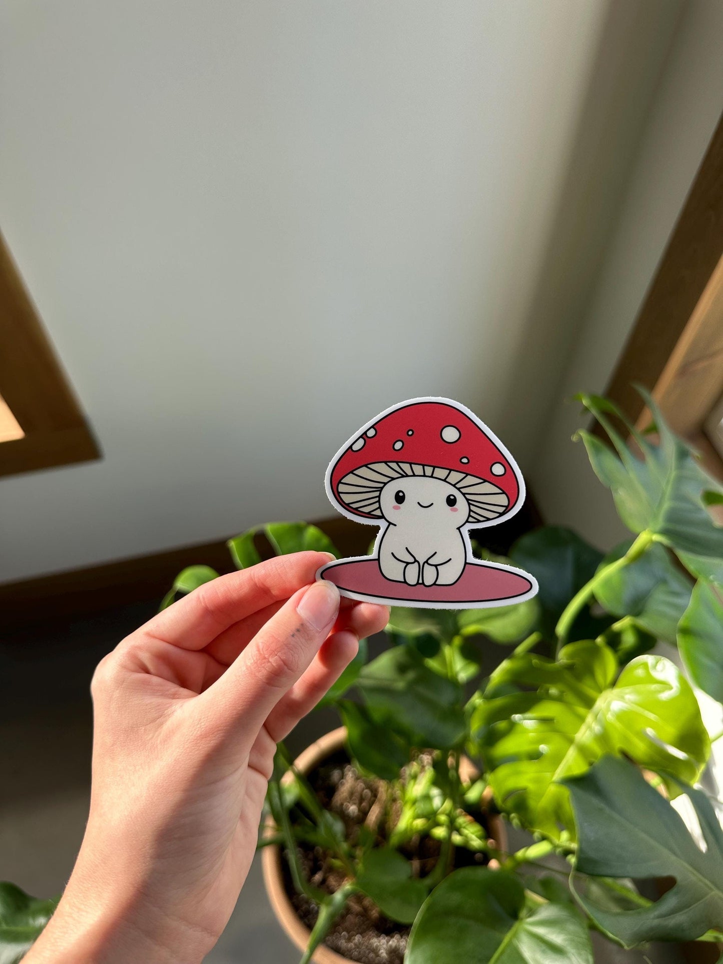Mushroom Autumn Sticker
