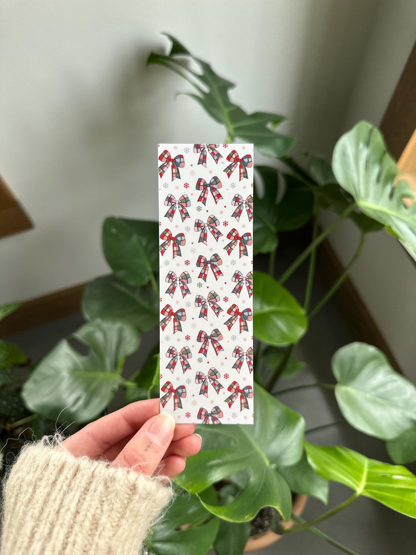 Holiday Bow Bookmark