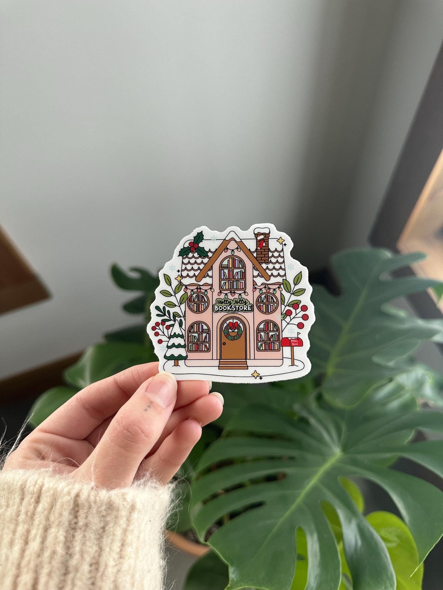 Holiday Bookstore Sticker