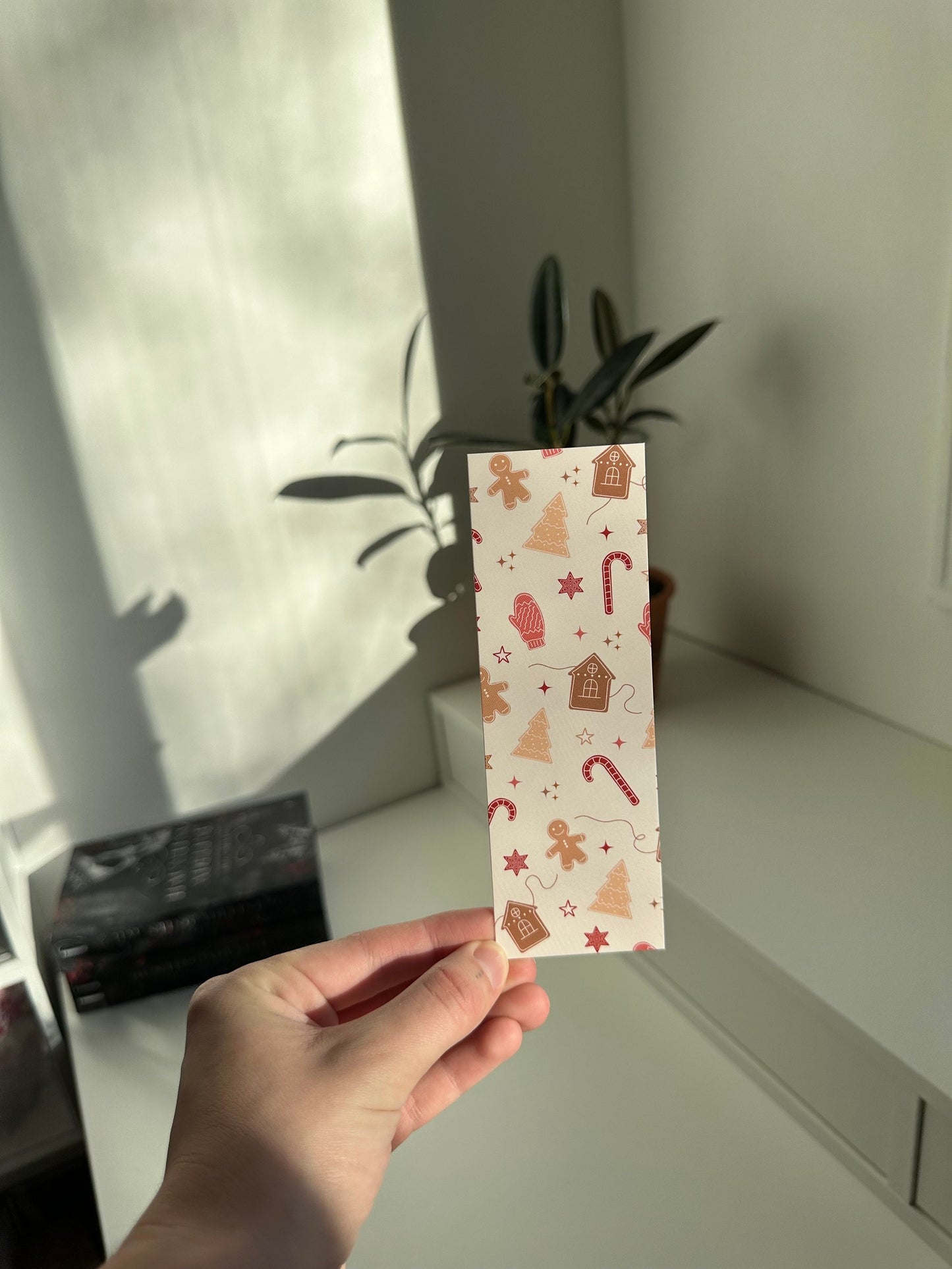 Gingerbread House Christmas Bookmark