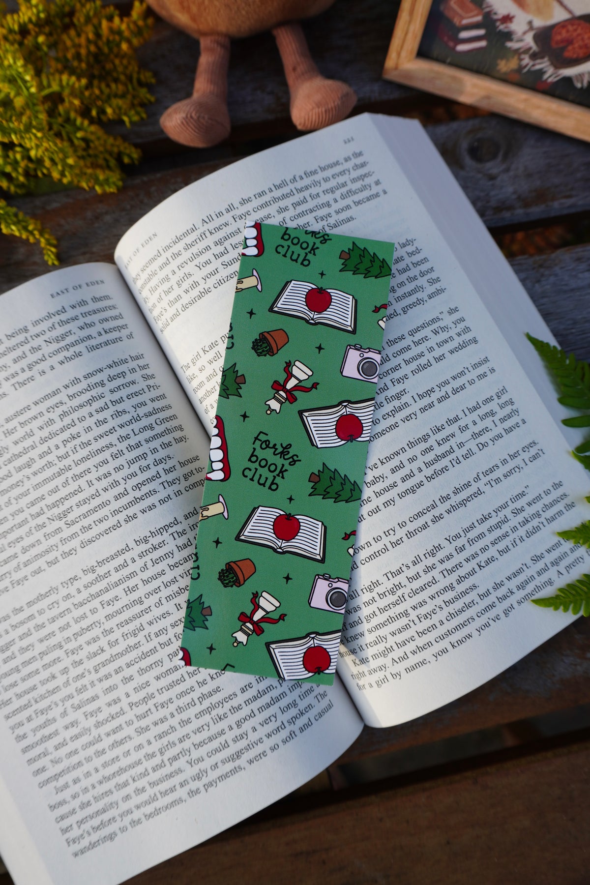 Forks Book Club Bookmark