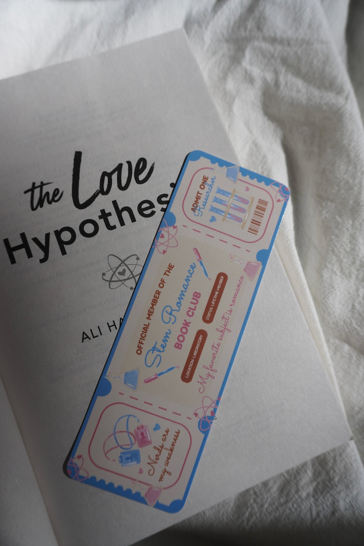 Stem Romance Book Club Bookmark