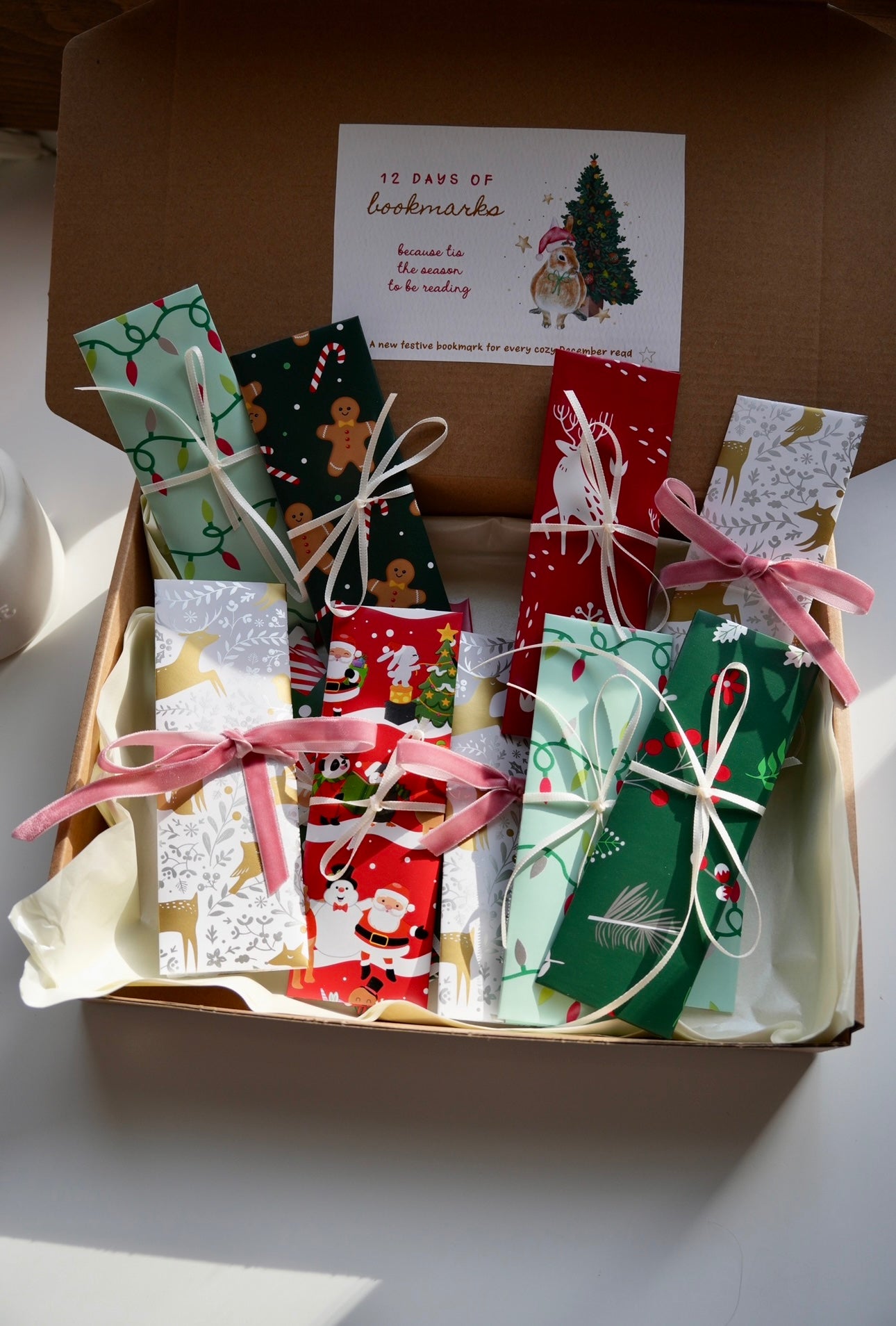 12 Days of Bookmarks Advent Box
