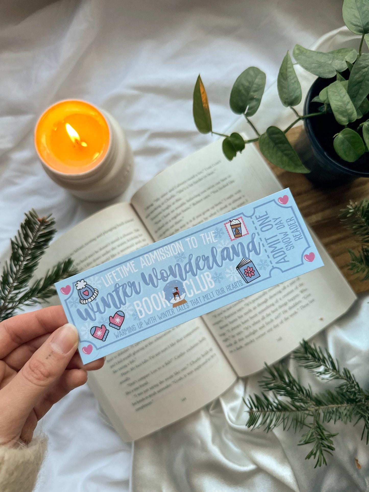 Lifetime Admission to the Winter Wonderland Book Club Bookmark