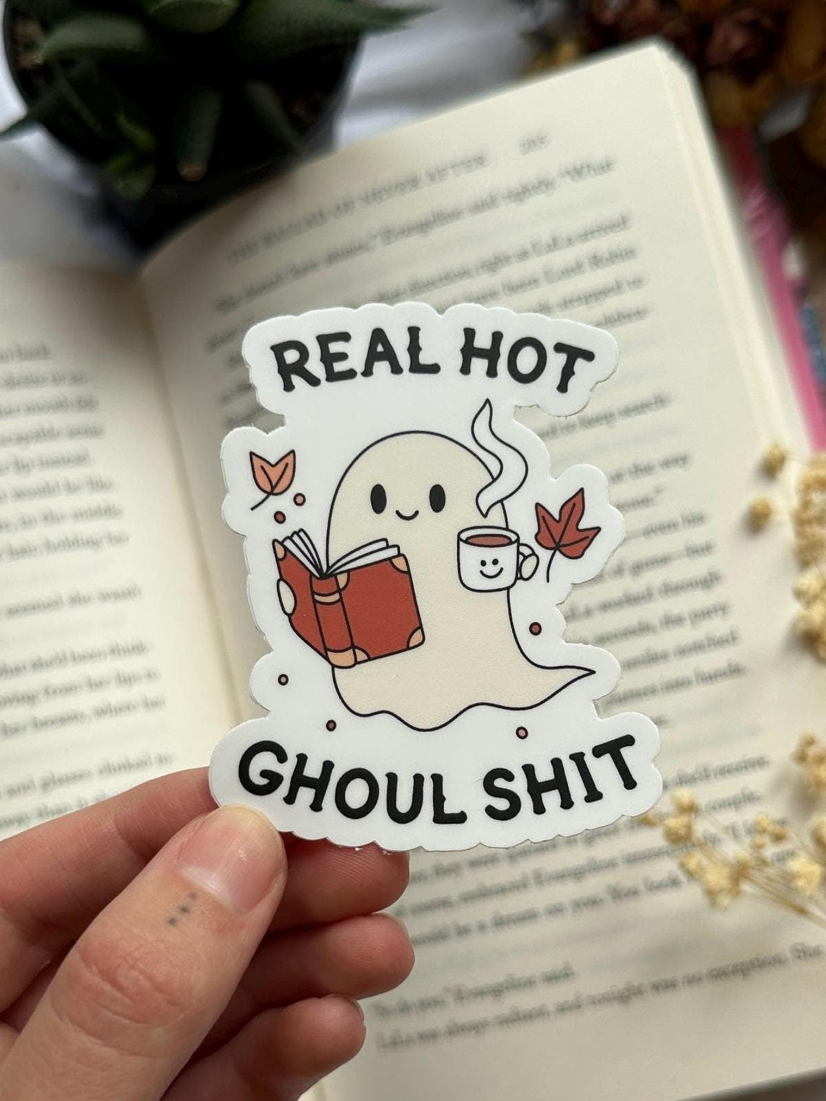 Real Hot Ghoul Shit Sticker