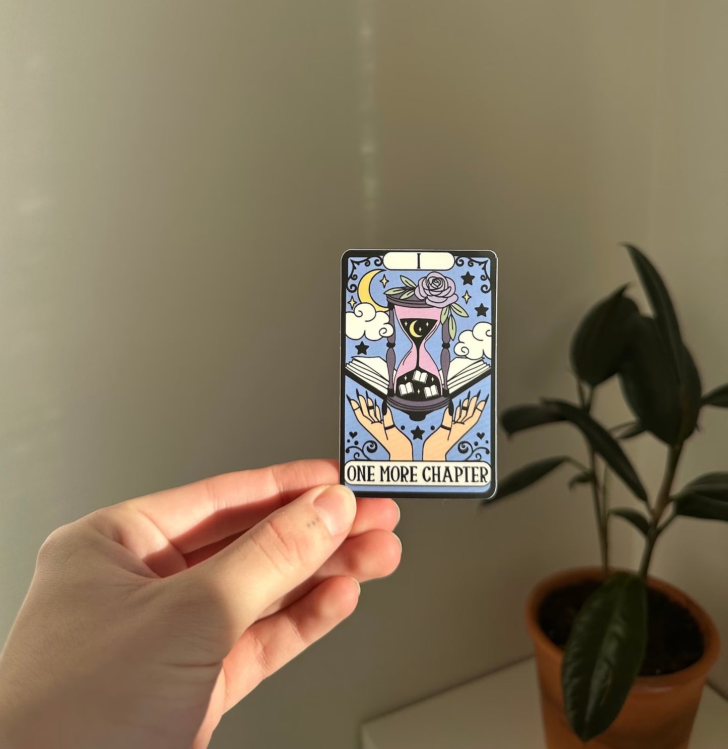 One More Chapter Tarot Sticker