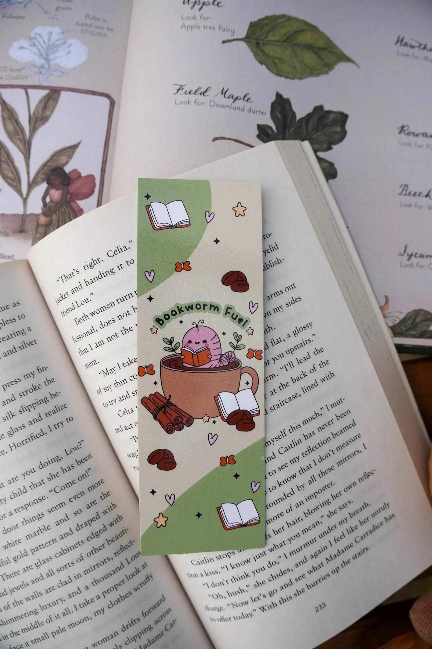 Bookworm Fuel Bookmark
