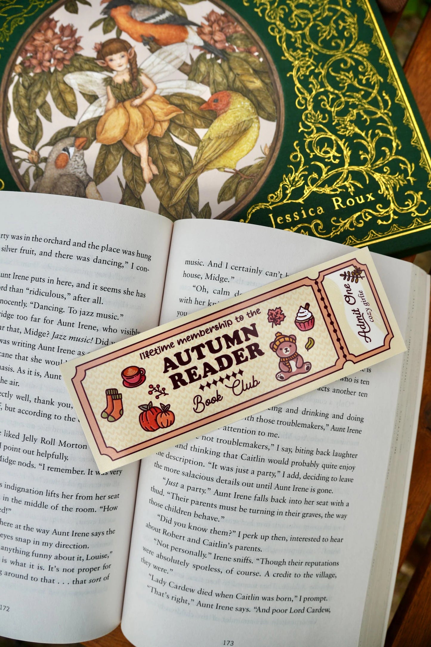 Lifetime Membership to the Autumn Reader Bookmark
