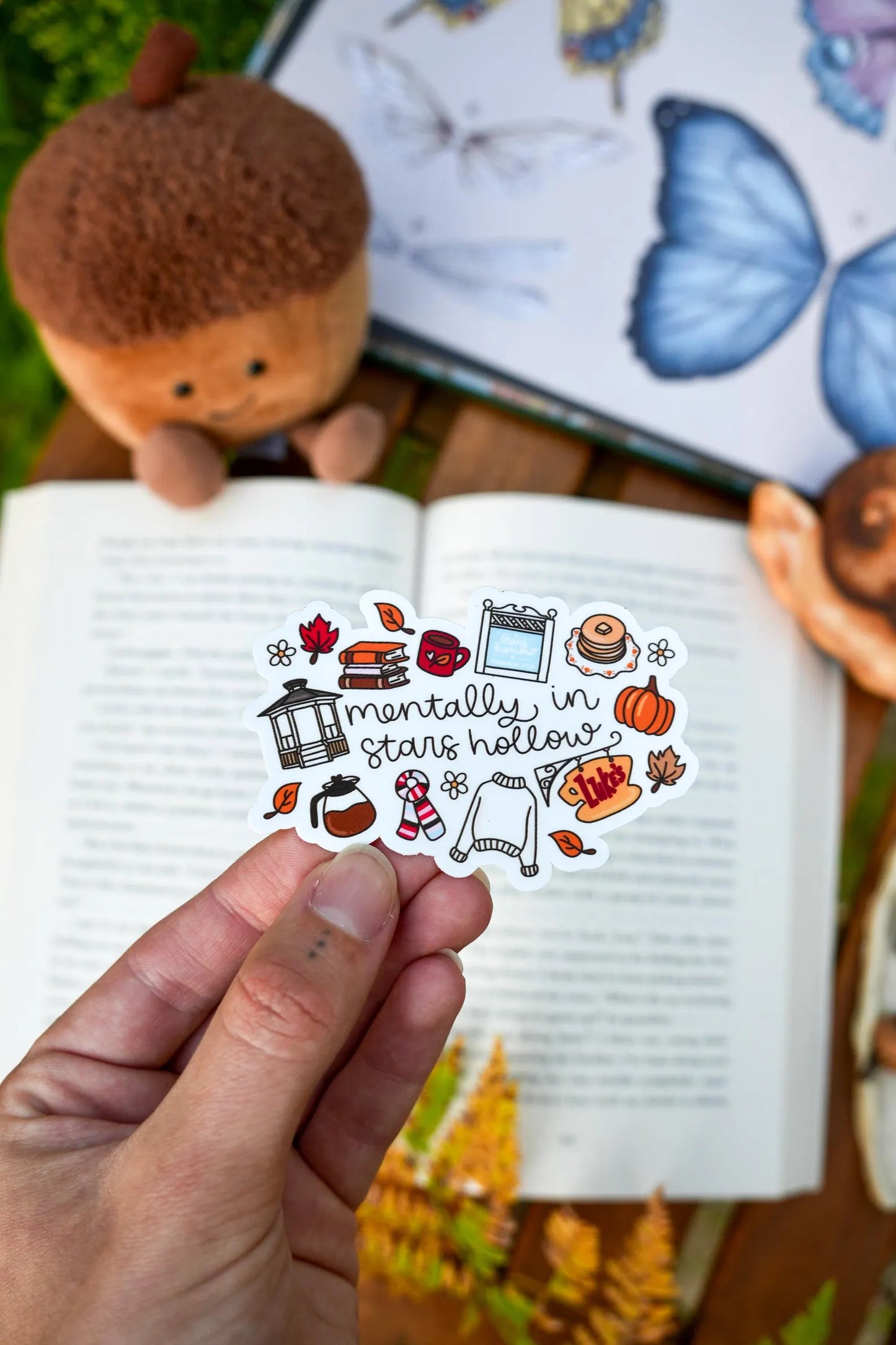 Mentally in Stars Hollow Sticker