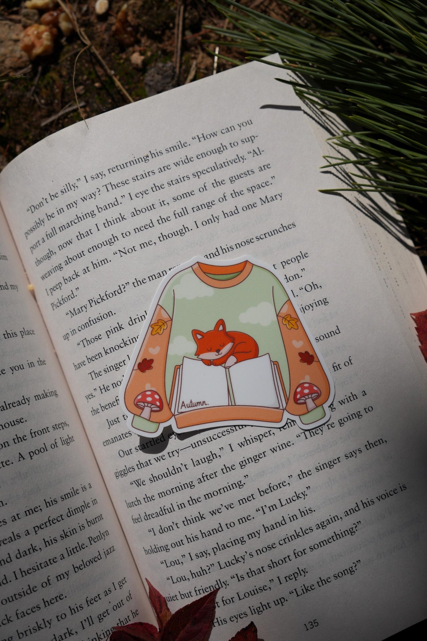 Autumn Sweater Sticker