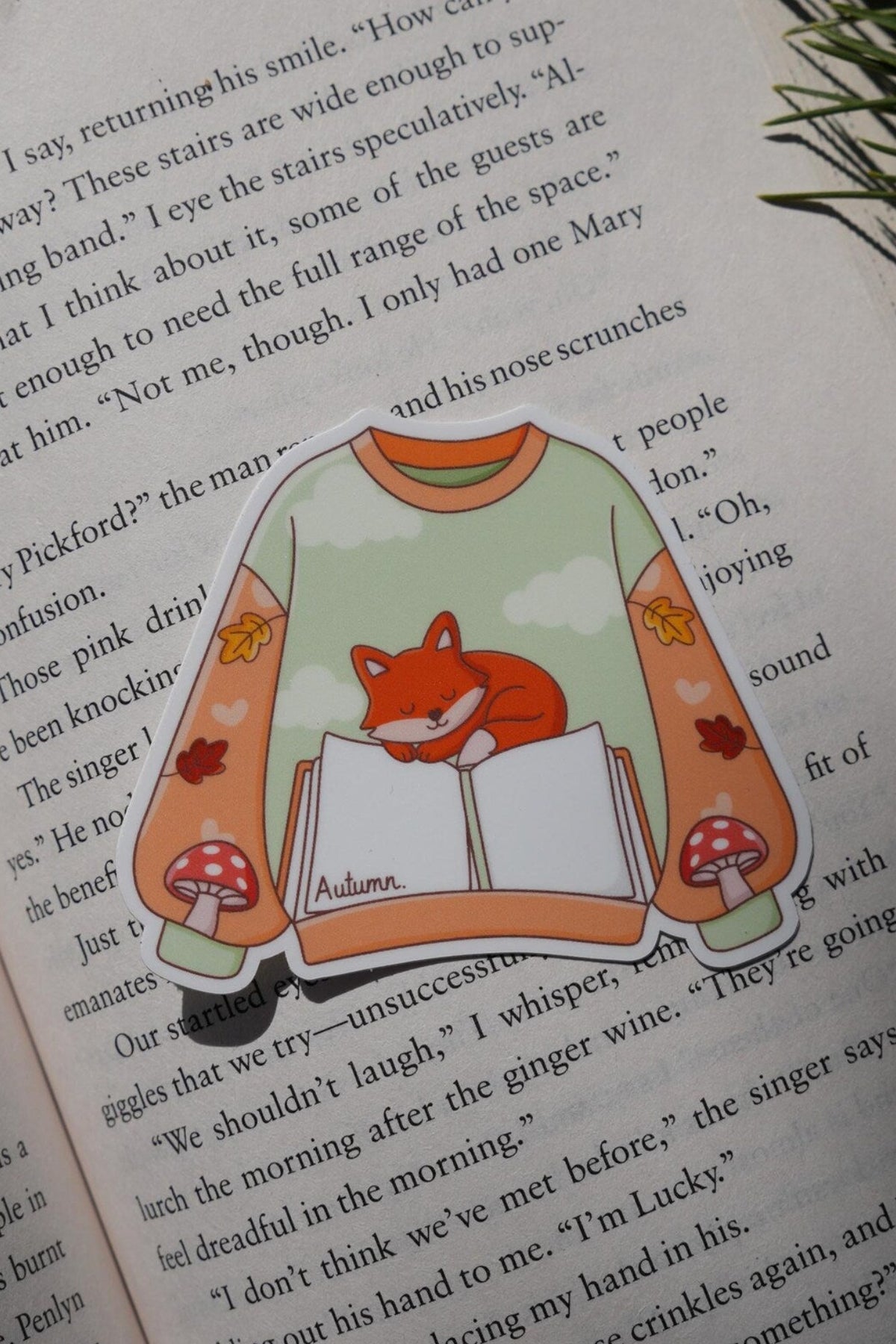 Autumn Sweater Sticker
