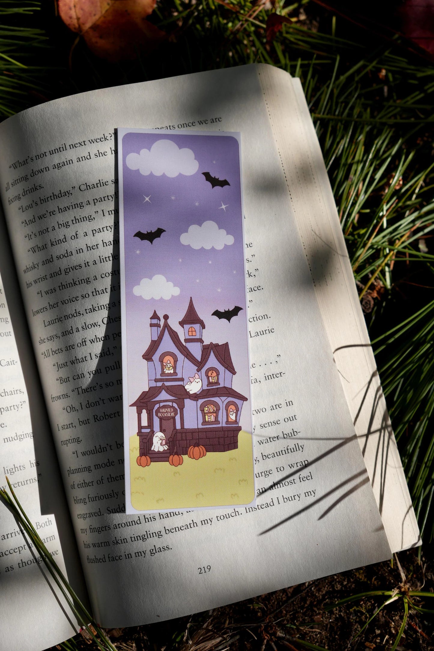 Haunted Bookstore Bookmark