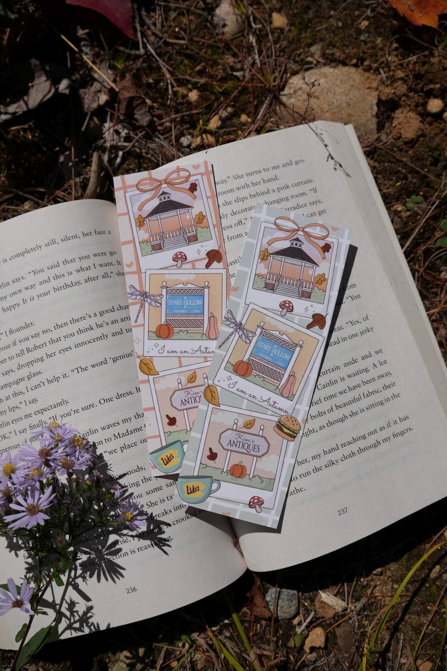 Stars Hollow Autumn Bookmark