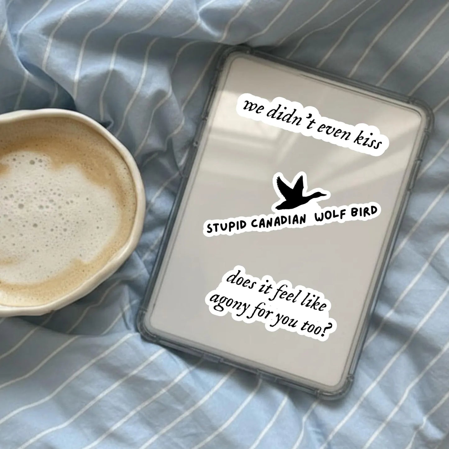 Heated Rivalry Quote Stickers