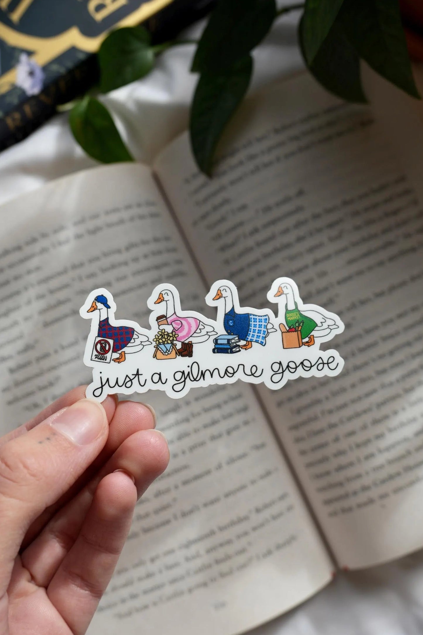 Just a gilmore goose sticker