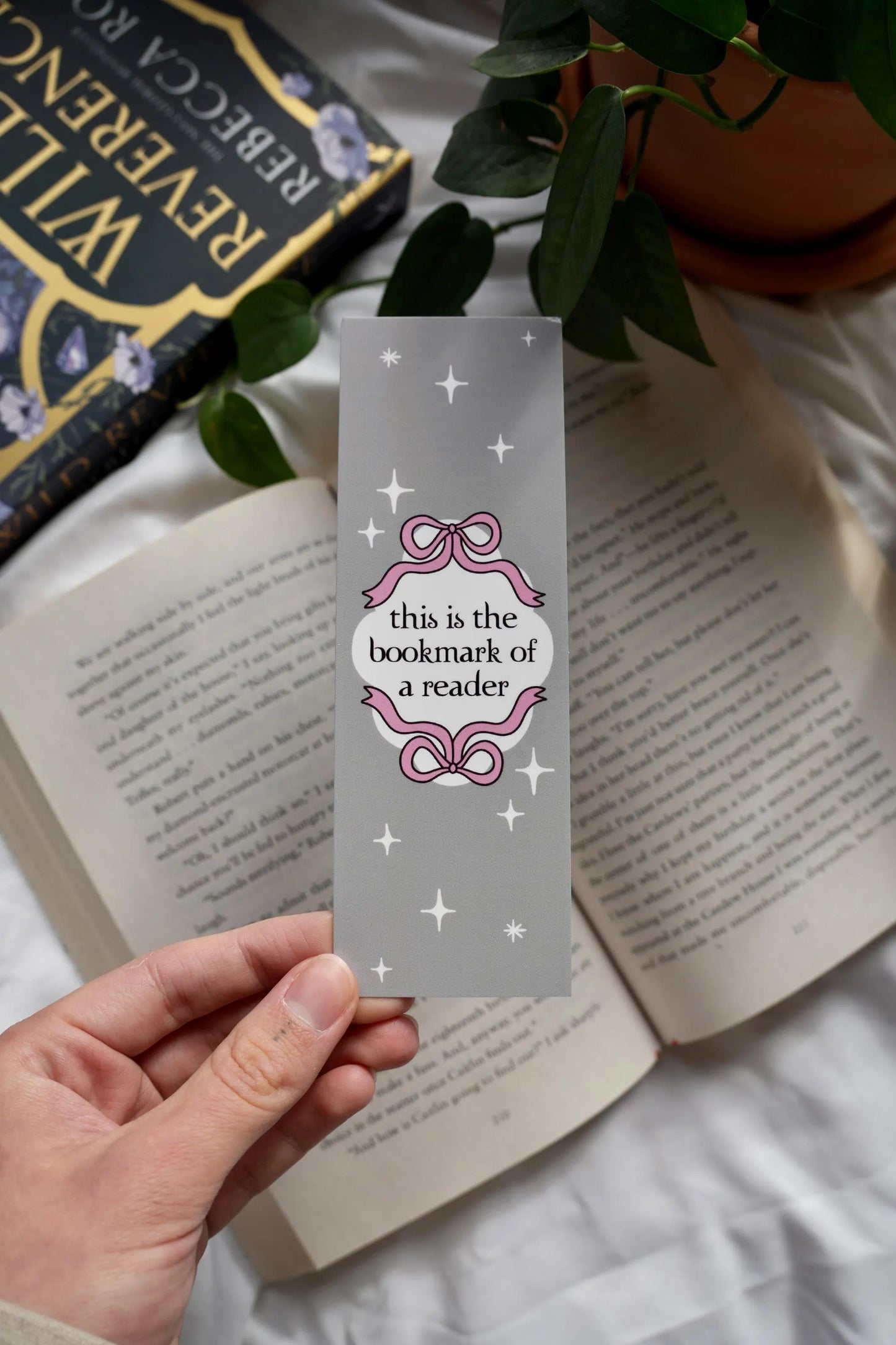 This is the bookmark of a reader