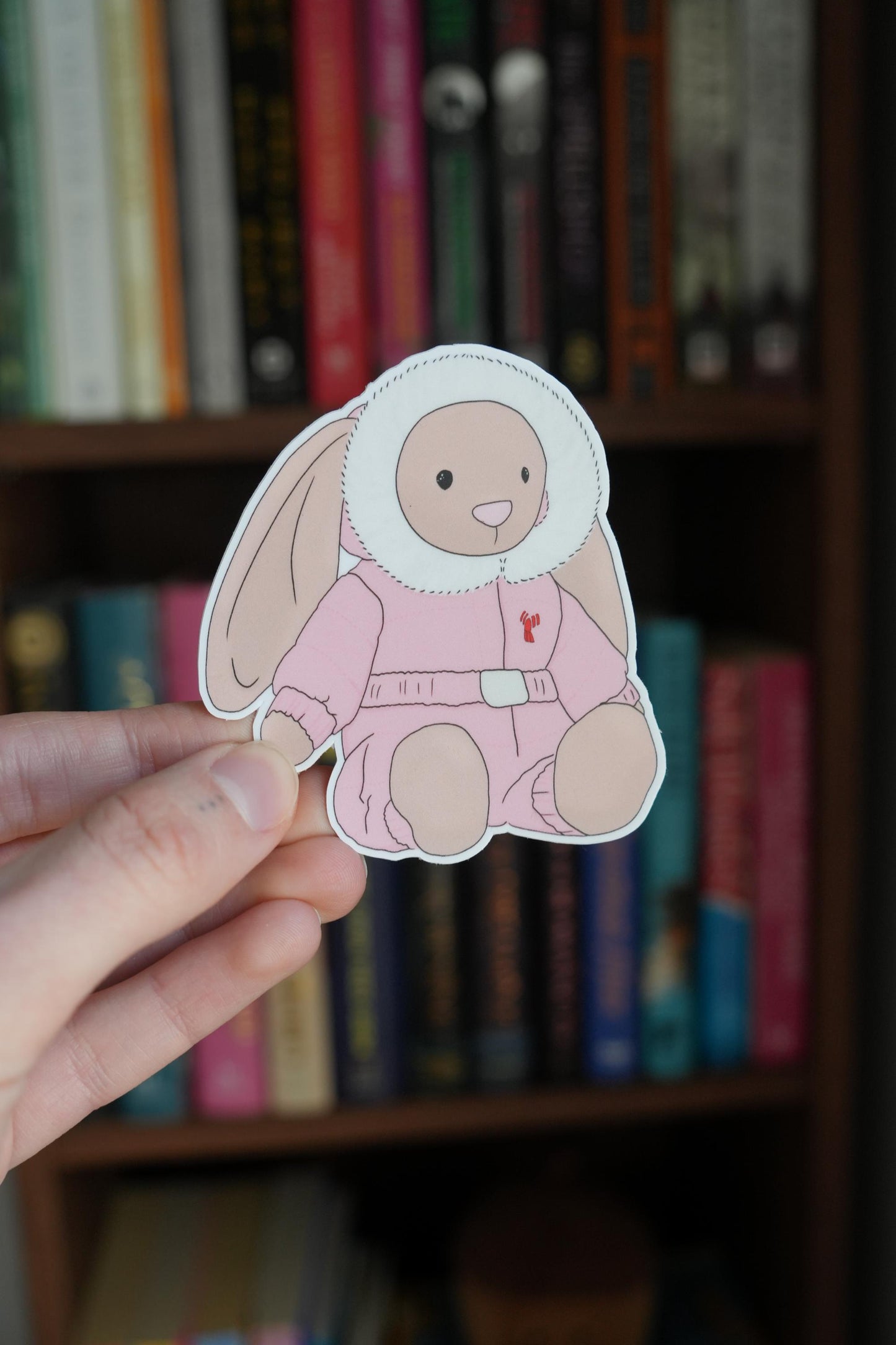 Jellycat Snowsuit Bashful Bunny Sticker