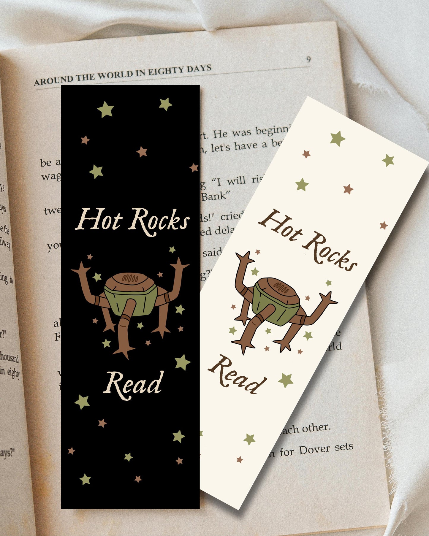 Hot Rocks Read Bookmark