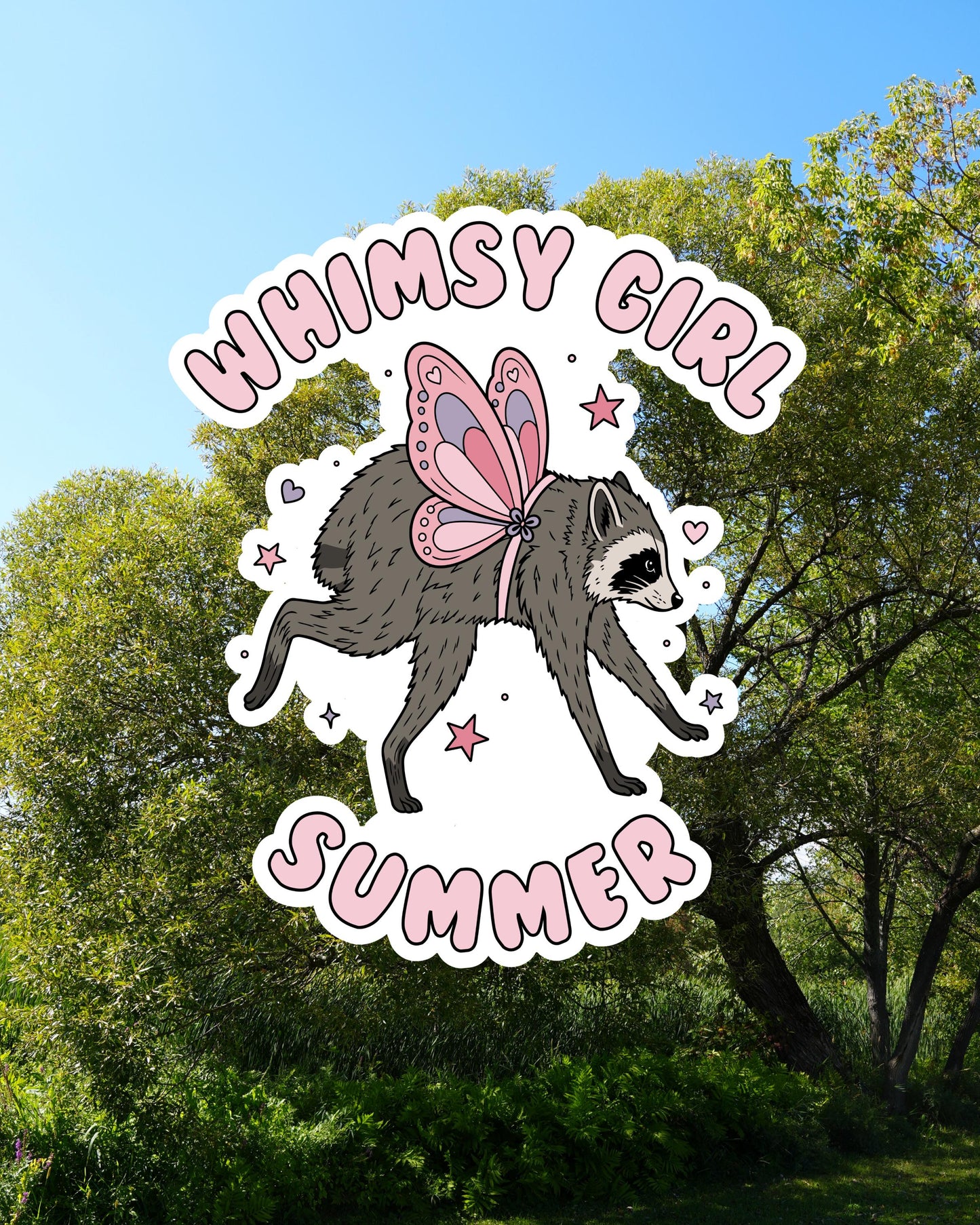Jimothy Fairy Sticker, Whimsy Girl Summer