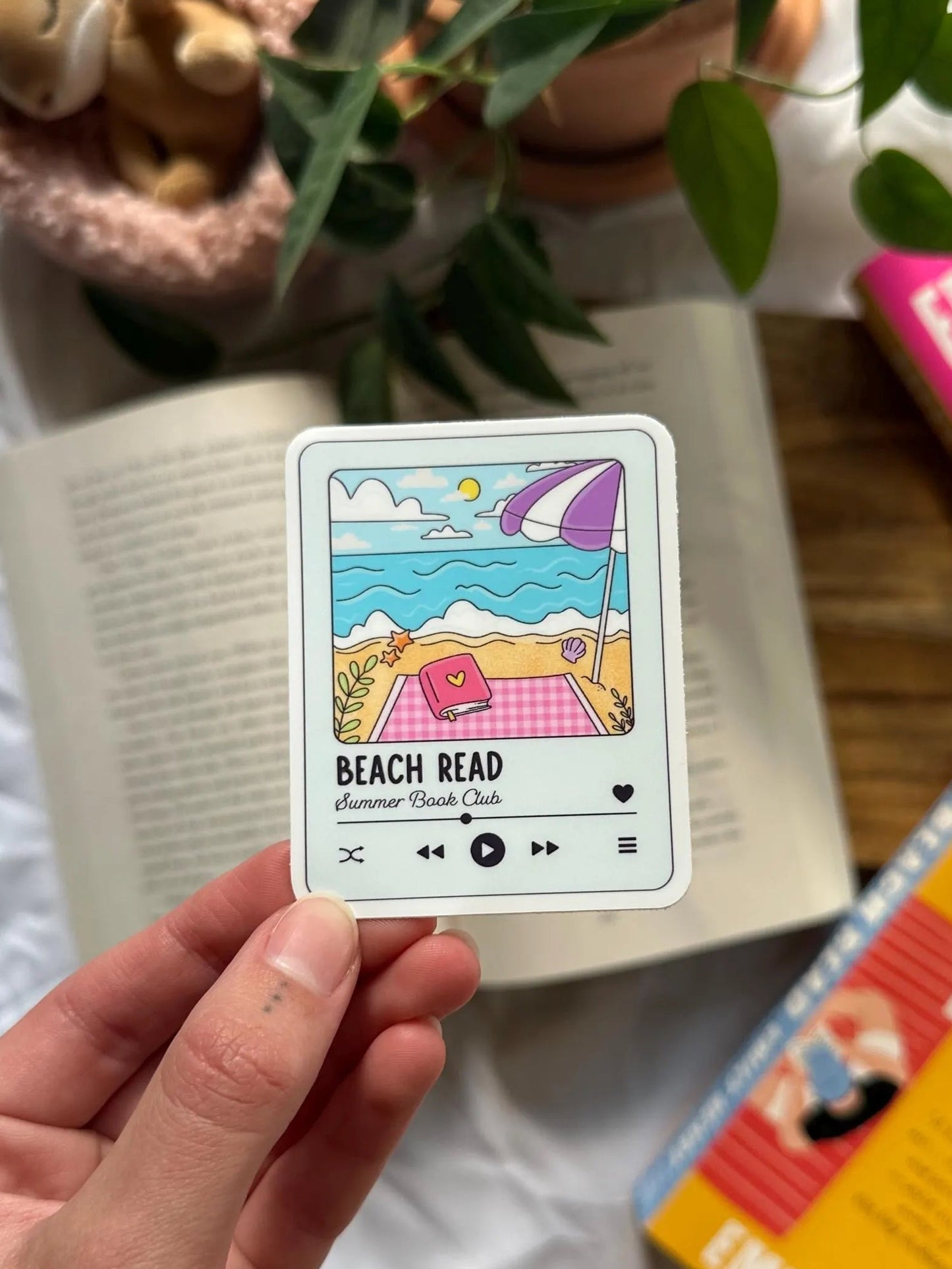 Beach Read Sticker