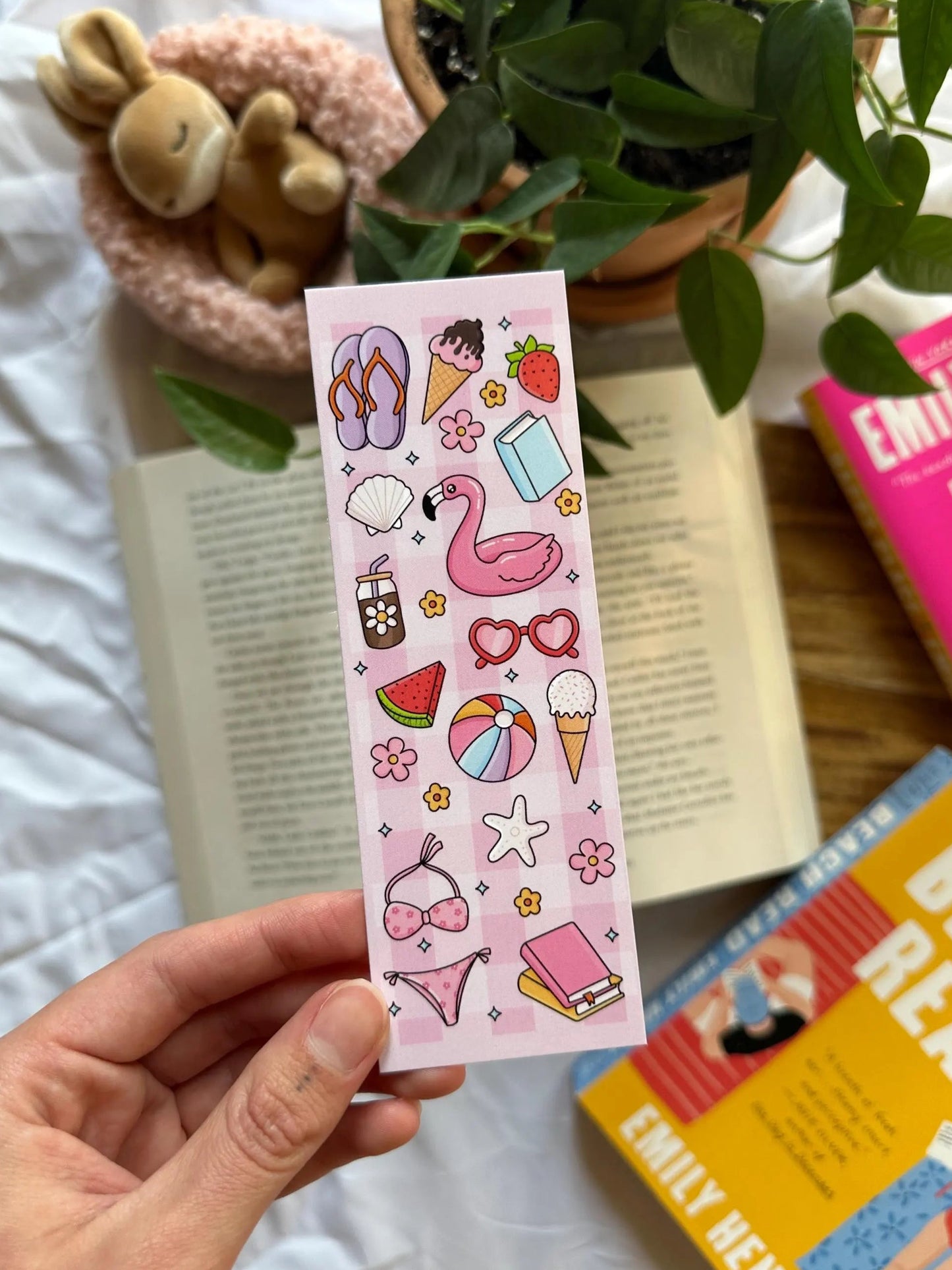 Beach Vibes Bookmark