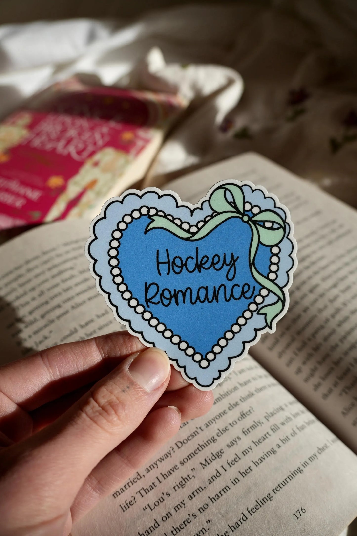 Hockey Romance Sticker
