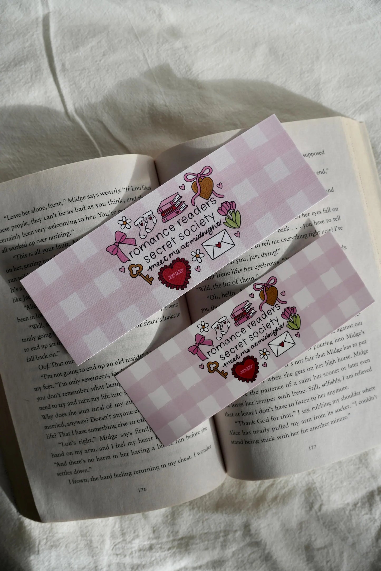 Romance Readers Secret Society Bookmark
