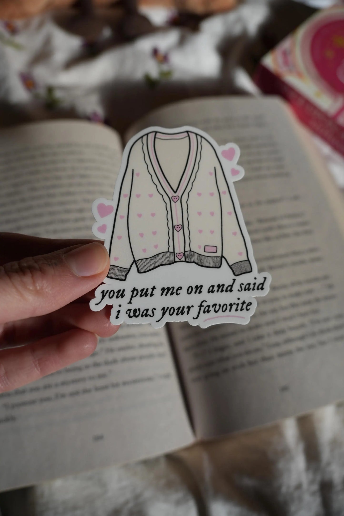 Lover Cardigan Sticker