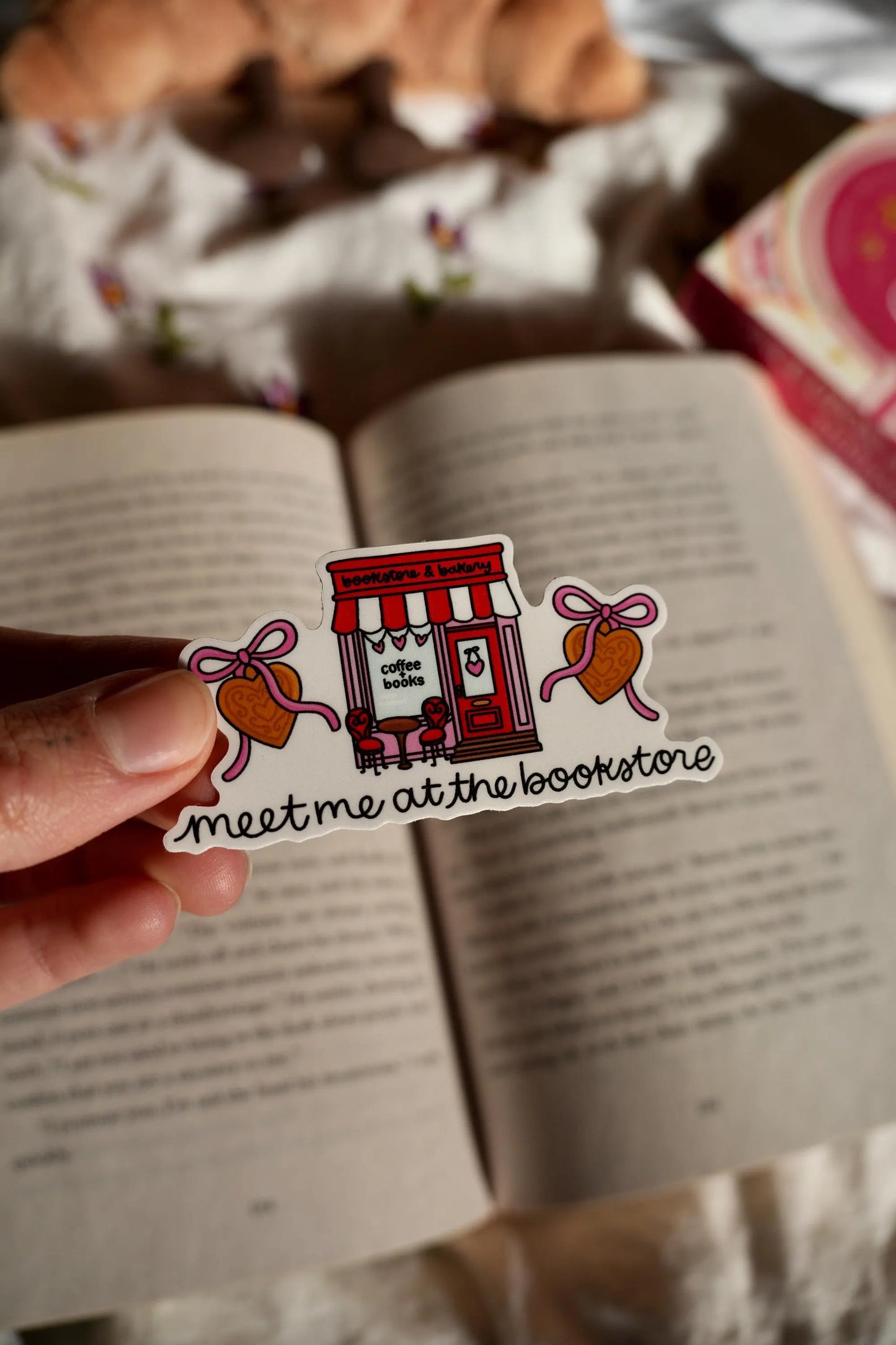 Meet me at the Bookstore Sticker