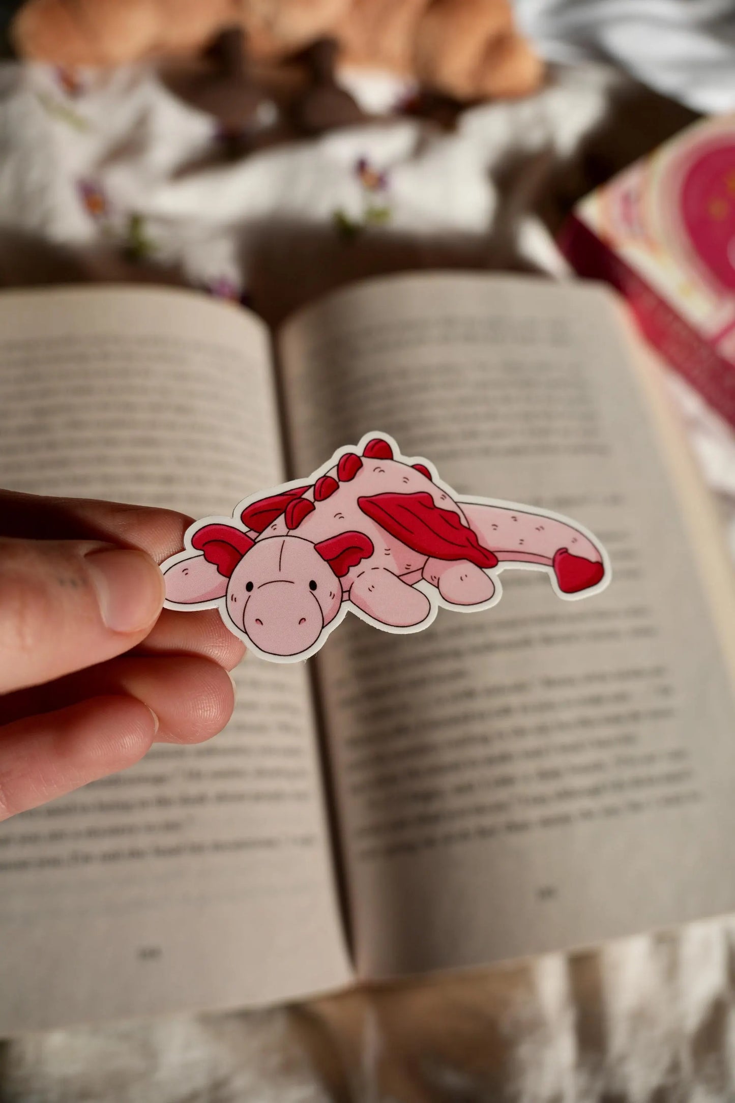Heart Dragon Sticker