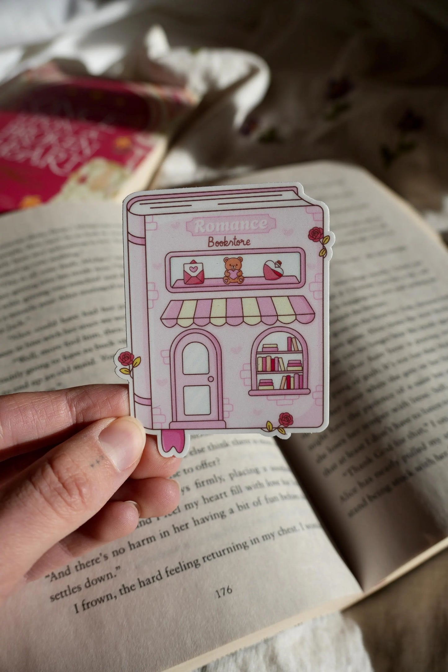 Romance Bookstore Sticker