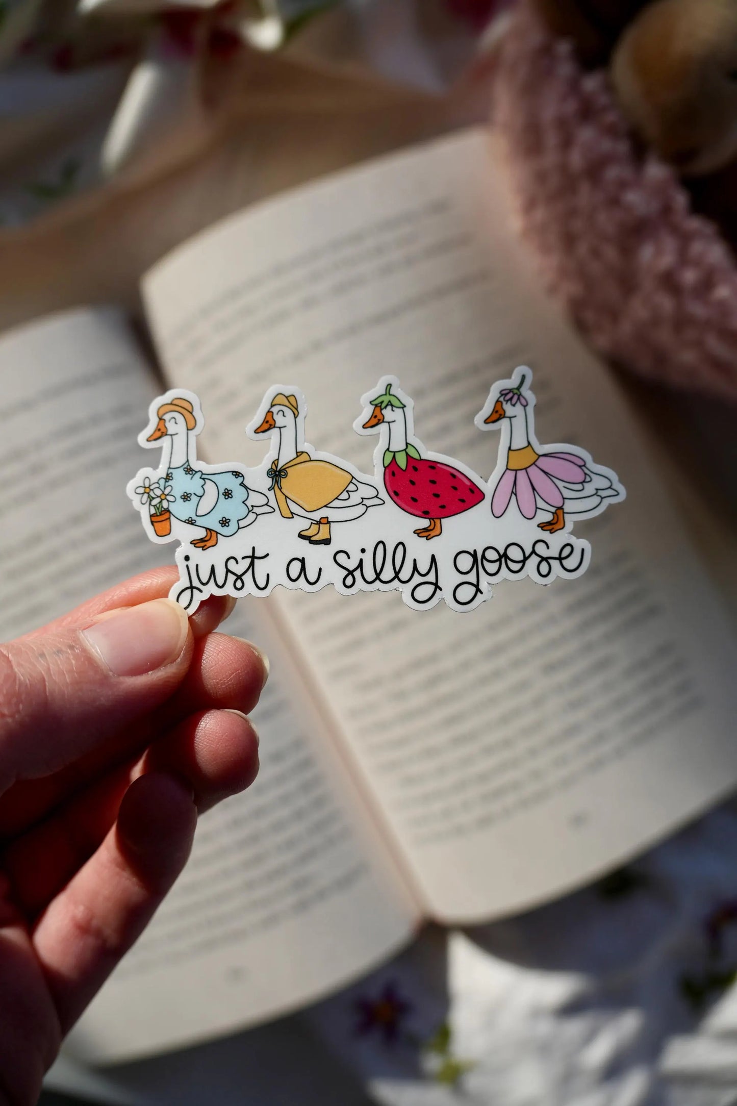 Just a Silly Goose Sticker