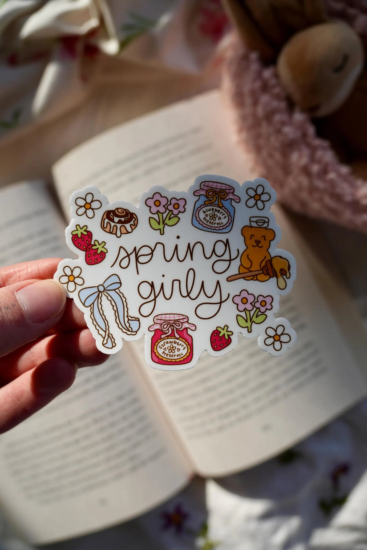 Spring Girly Sticker