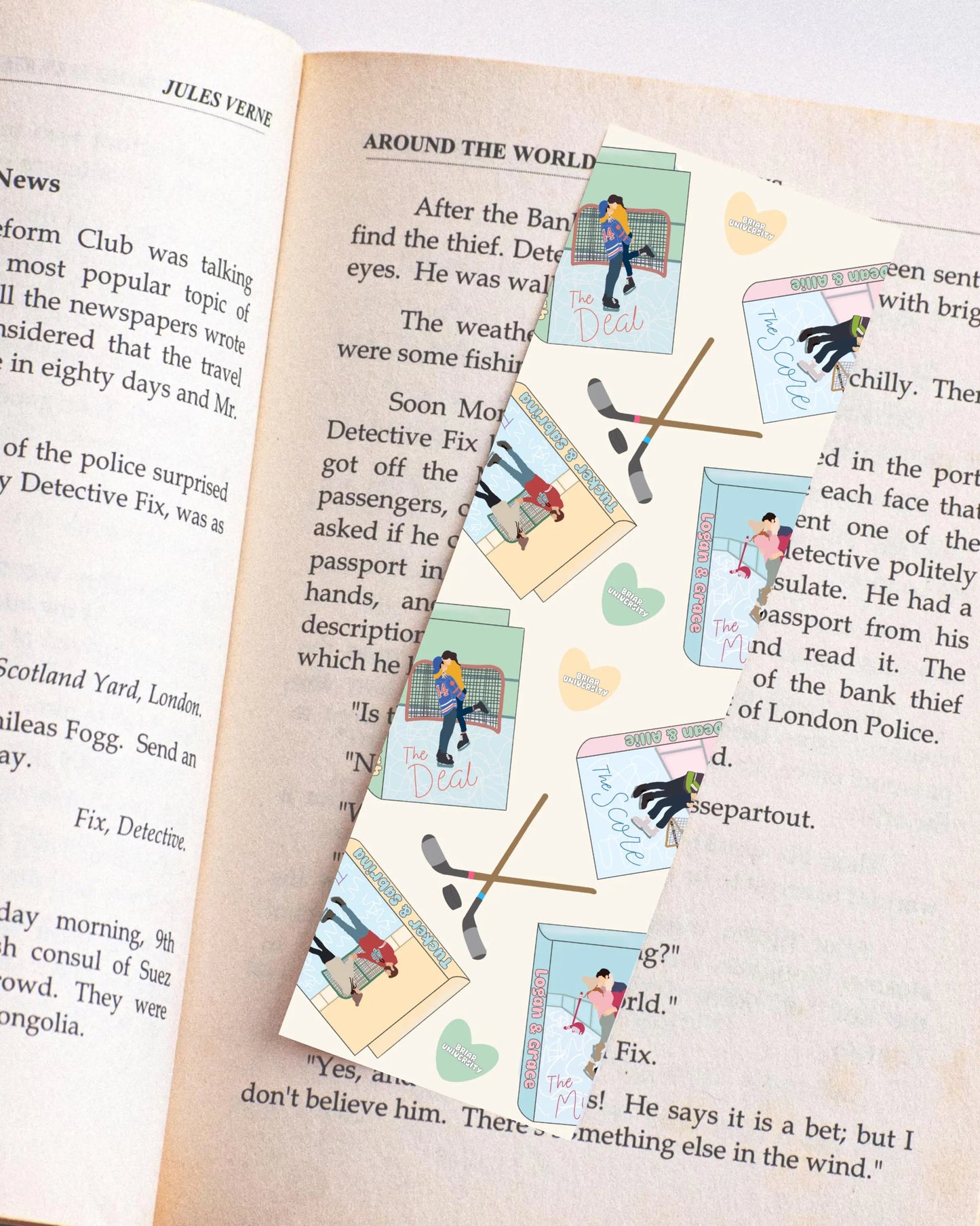 Off Campus Series Book Covers Bookmarks