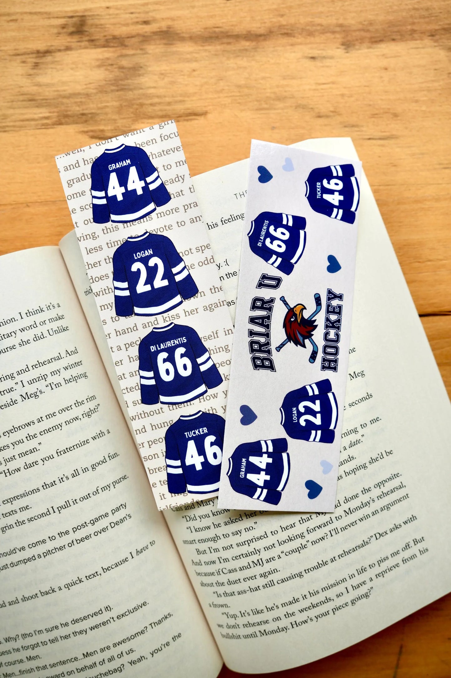Briar U Hockey Bookmark