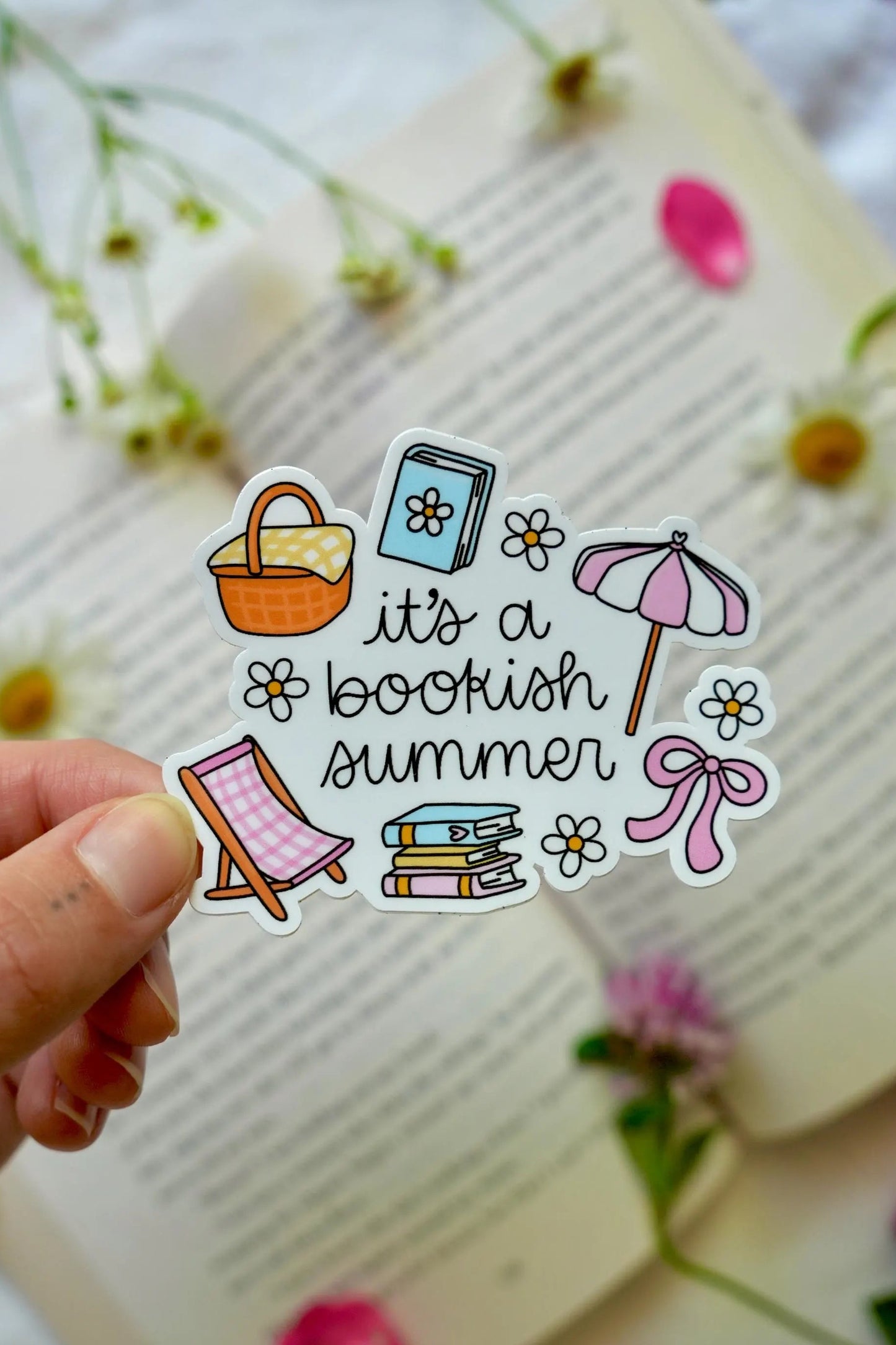 It's a Bookish Summer Sticker