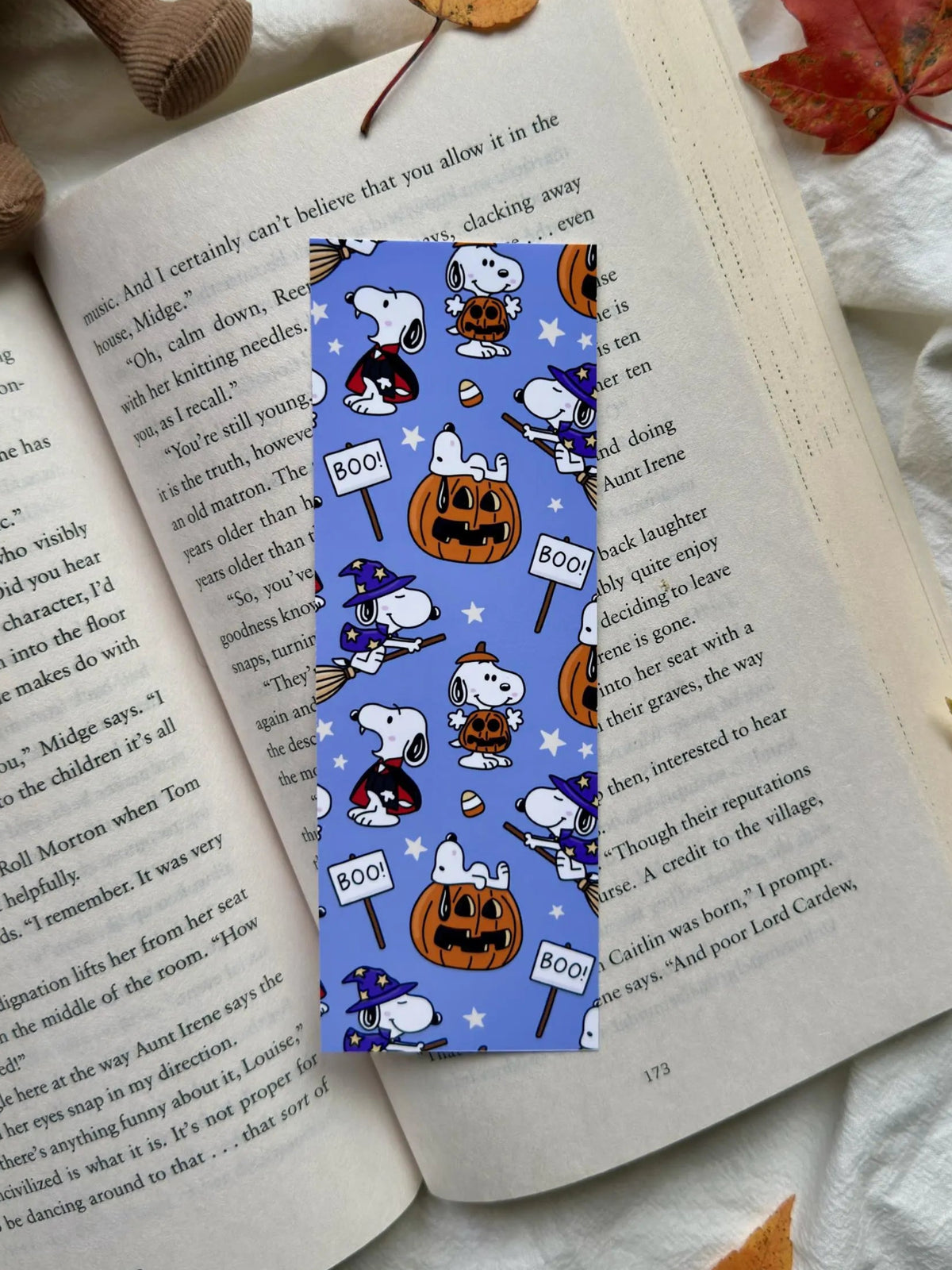Halloween Dog Bookmark