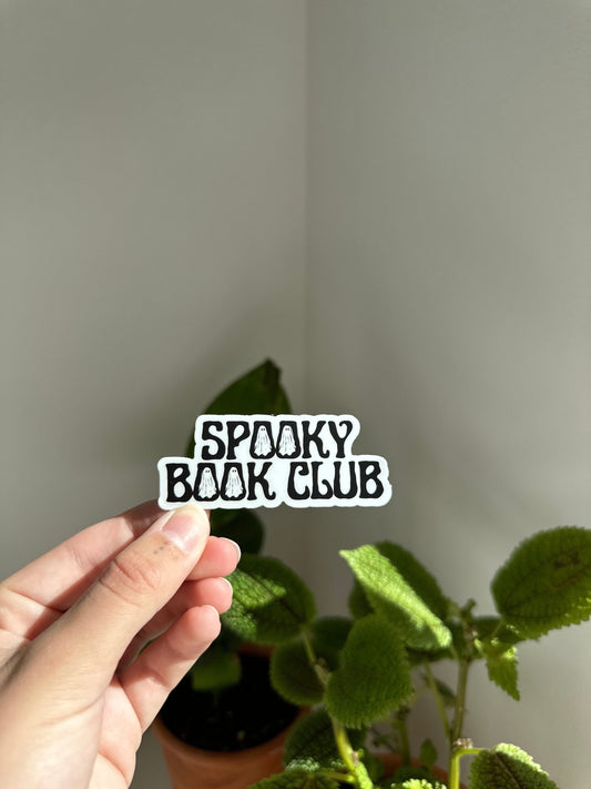 Spooky Book Club Sticker