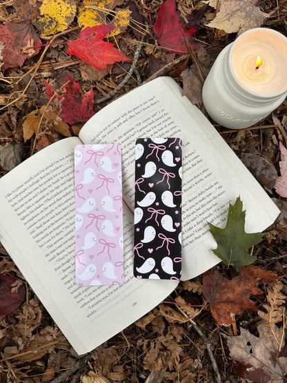 Ghosties With Bows Bookmark