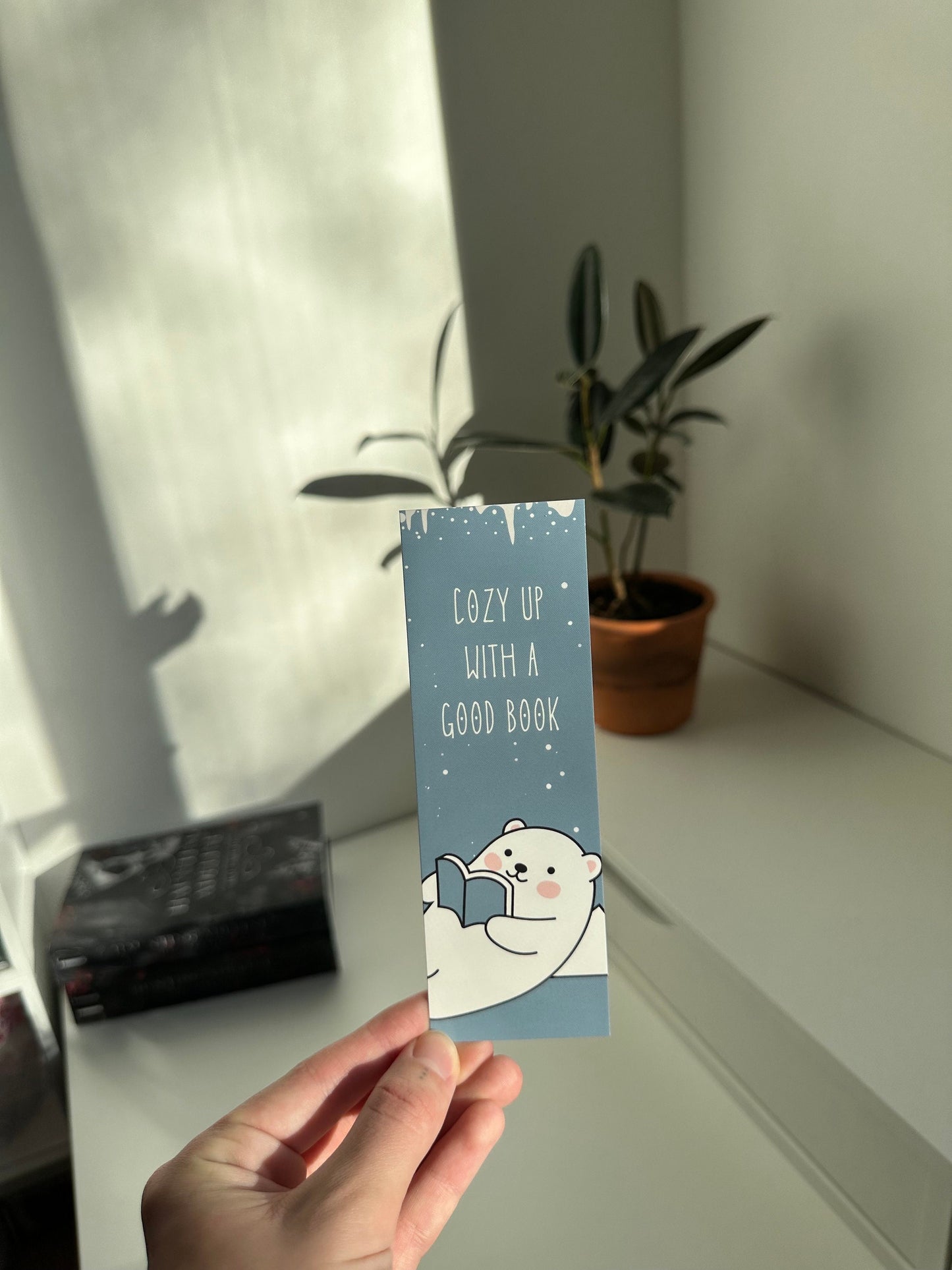 Cozy Up With a Good Book Bookmark