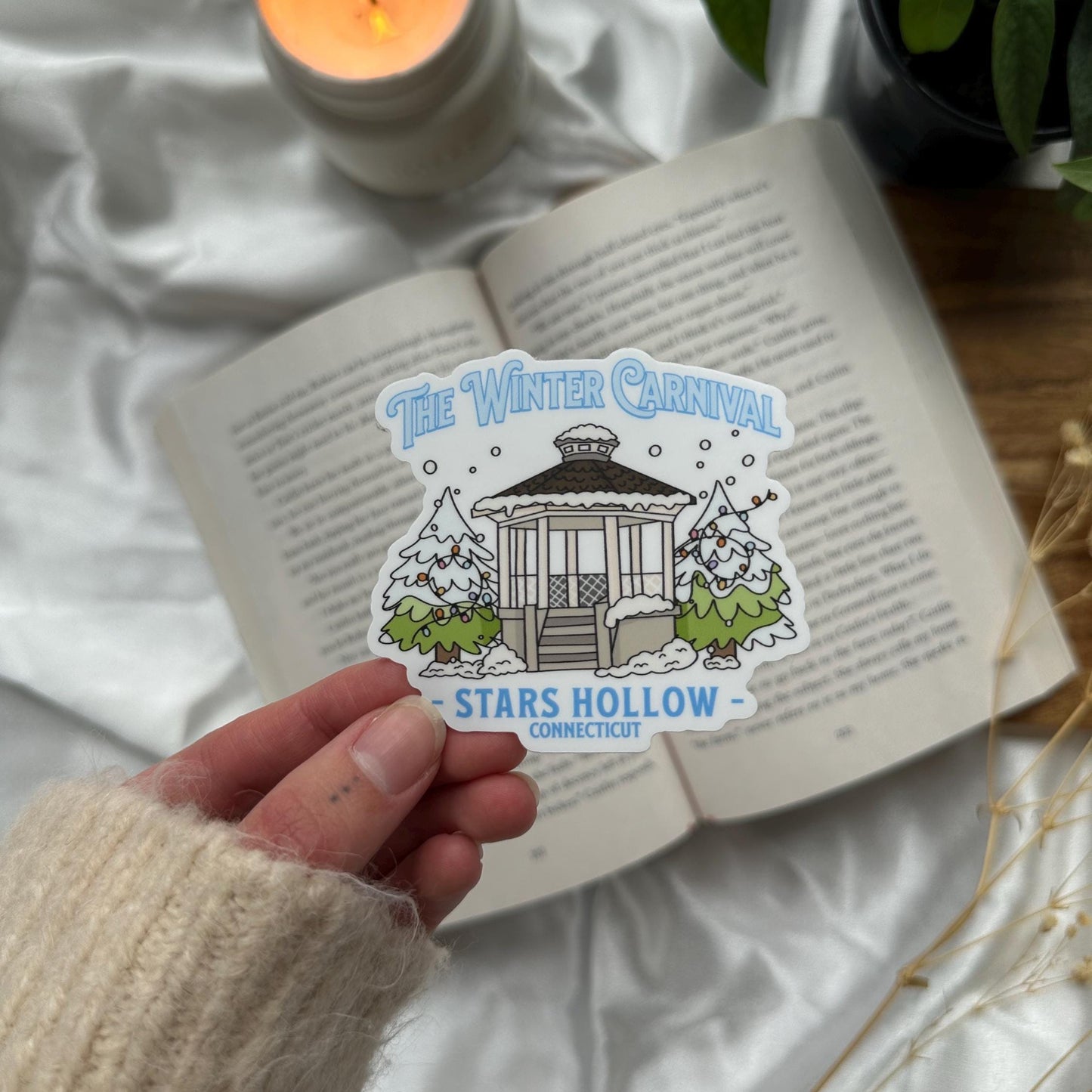The Winter Carnival Stars Hollow Sticker