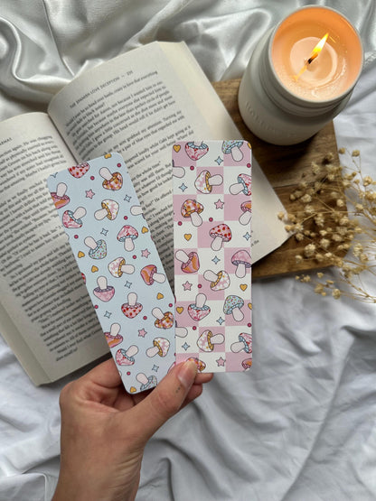 Mushrooms Pattern Bookmark