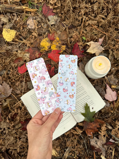 Mushrooms Pattern Bookmark