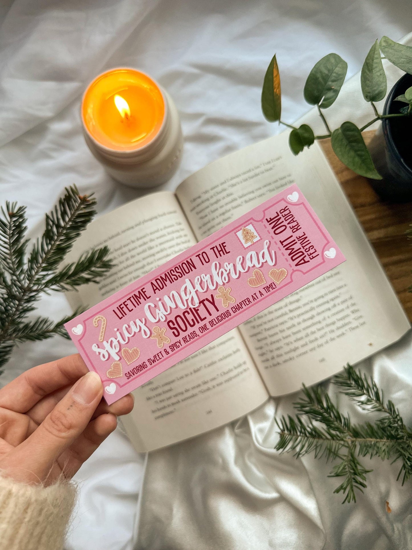 Lifetime Admission to the Spicy Gingerbread Society Bookmark