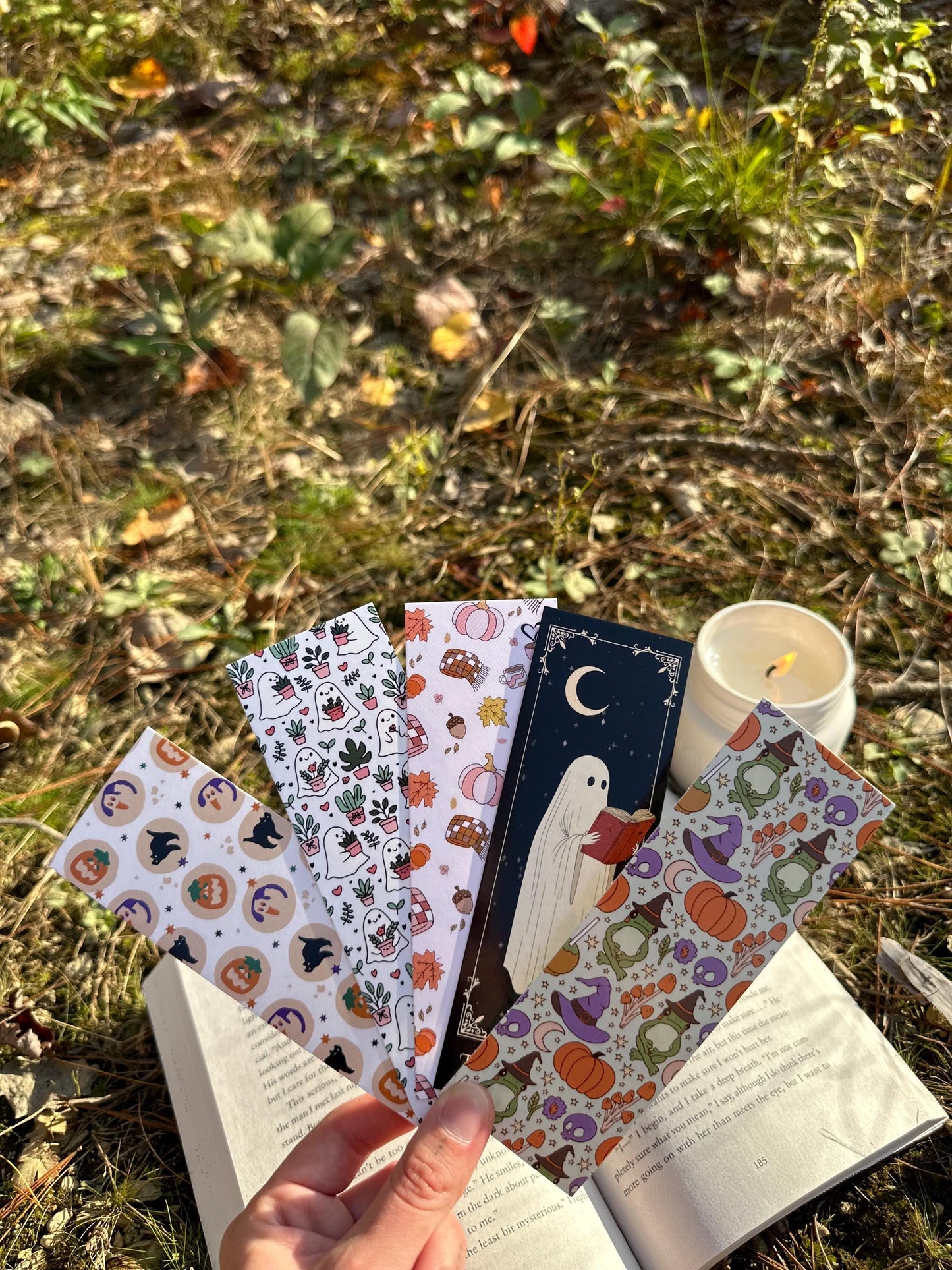 Halloween/Fall Bookmark Bundle Pack of 5