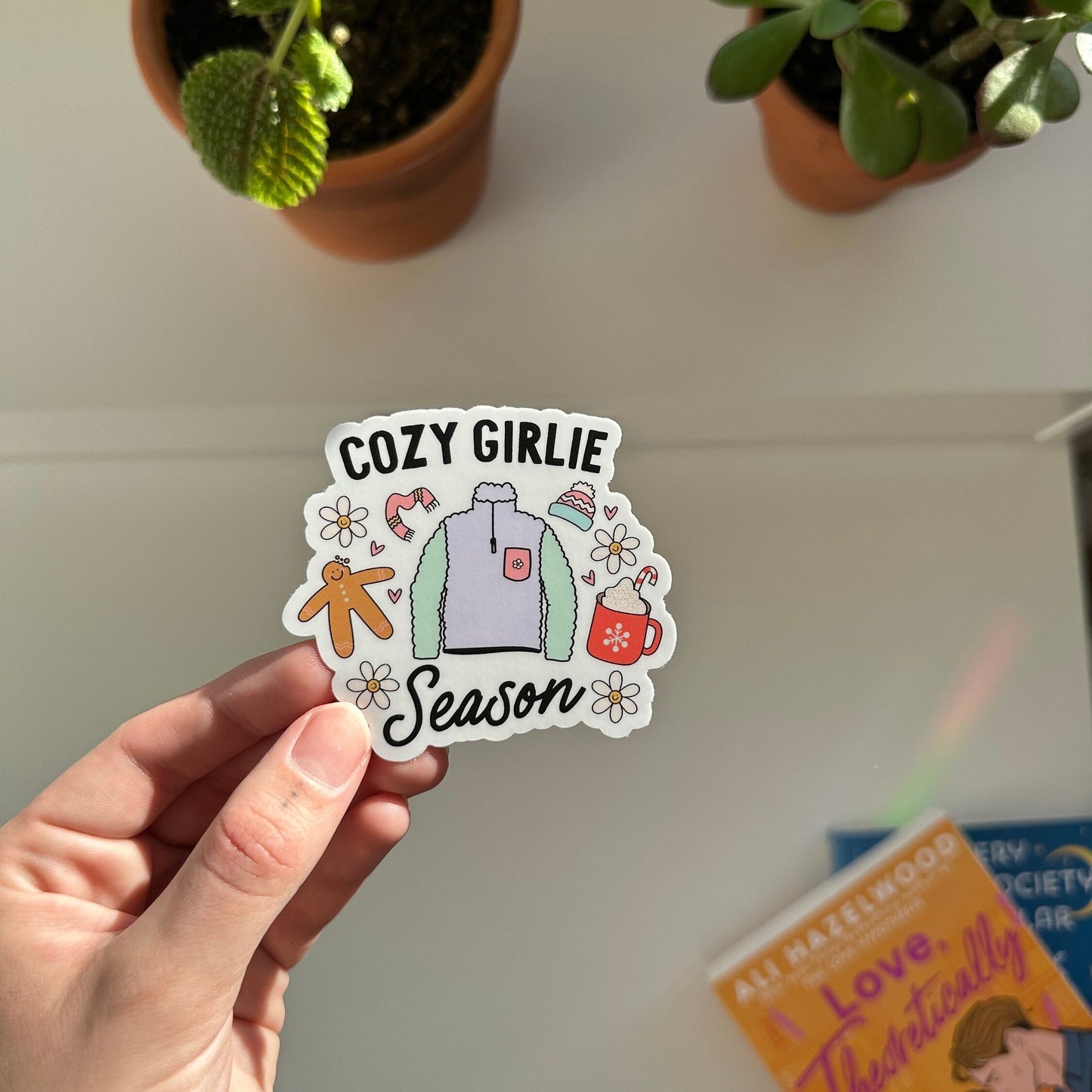 Cozy Girlie Season Sticker