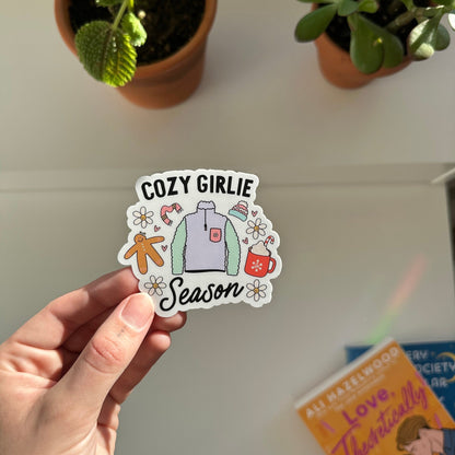 Cozy Girlie Season Sticker