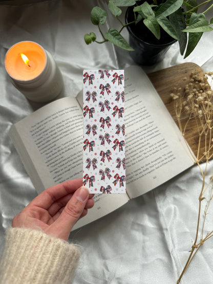 Holiday Bow Bookmark