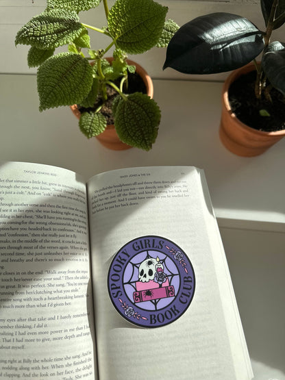 Spooky Girls Book Club Sticker