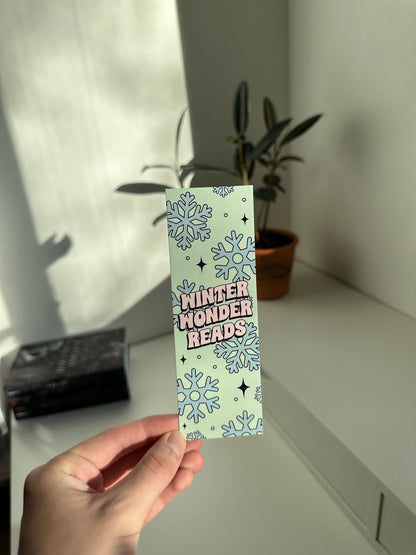 Winter Wonder Reads Bookmark